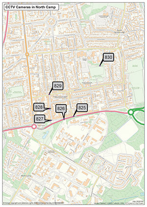 CCTV cameras in North Camp