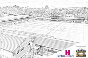 Sketch of Aldershot Town Football Club
