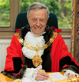 The Mayor of Rushmoor - Councillor Peter Cullum