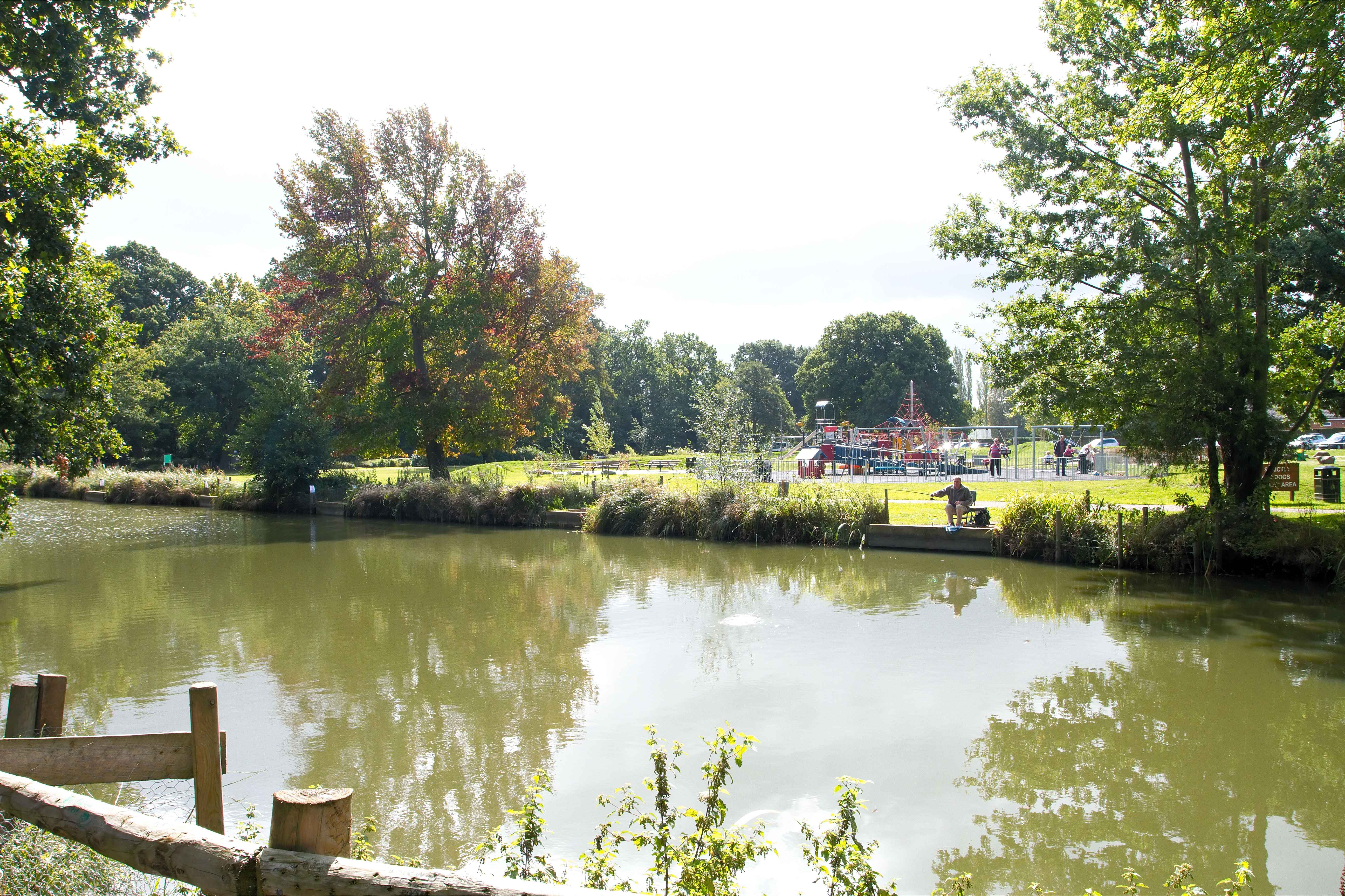 Aldershot Park and play area Rushmoor Borough Council