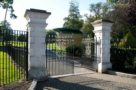 Manor Park entrance gates