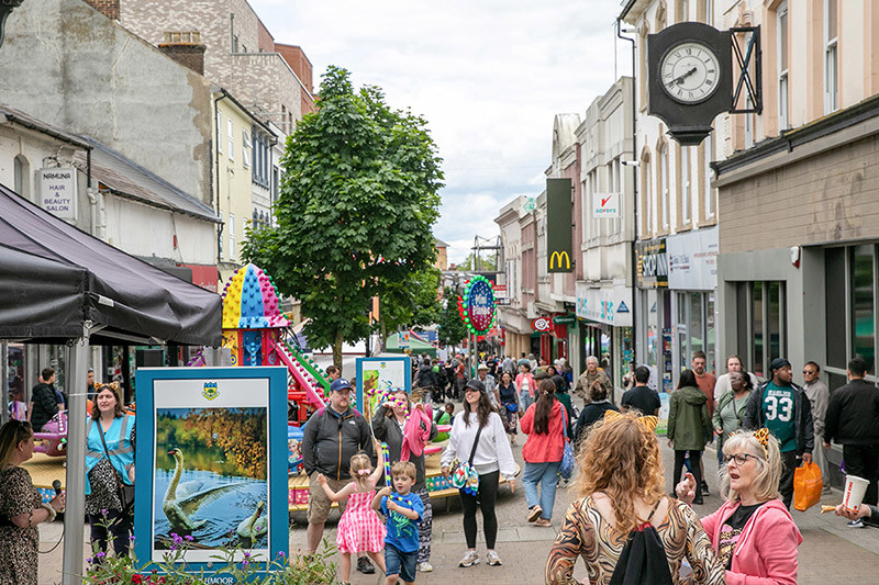 Union Street Busy With Visitors