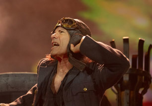Bruce Dickinson from Iron Maiden