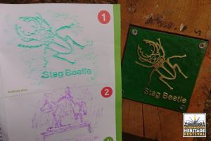 Brass rubbings