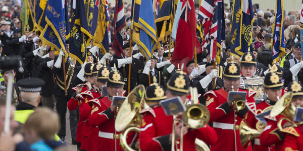 Soldiers Marching