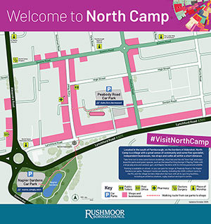 North Camp map