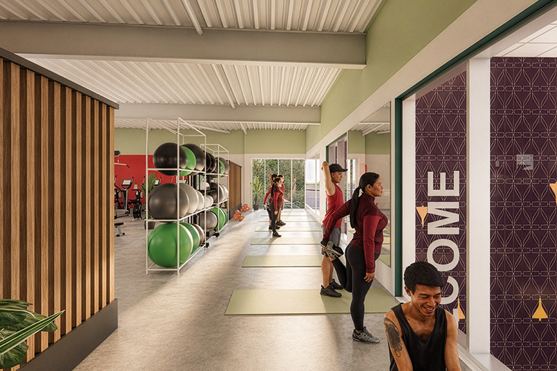Fitness Suite Stretch Zone
