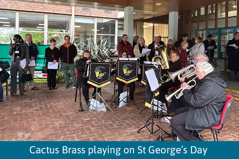 Cactus Brass At St Georges Day