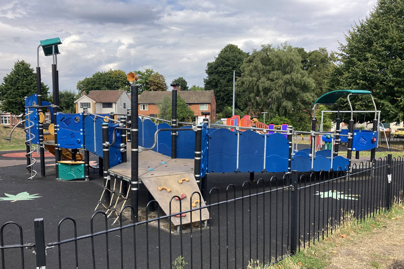 King V playing fields and play area Rushmoor Borough Council