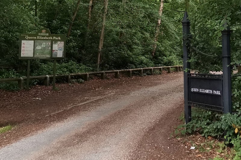 Entrance To Queen Elizabeth Park