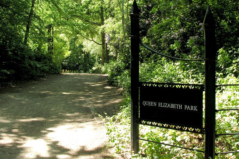 Queen Elizabeth Park Entrance