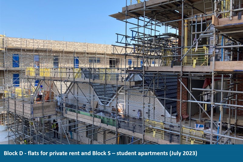 Block D Flats For Private Rent And Block S Student Apartments (July 2023)