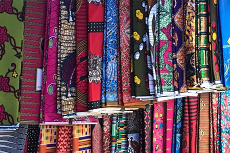 Display of scarves