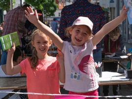 Kids enjoying the eco explorer club