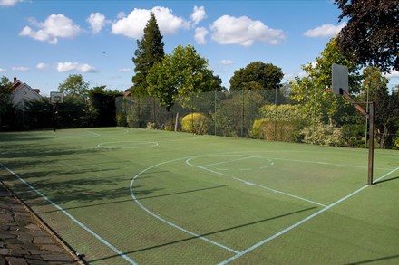 Manor Park basketball court