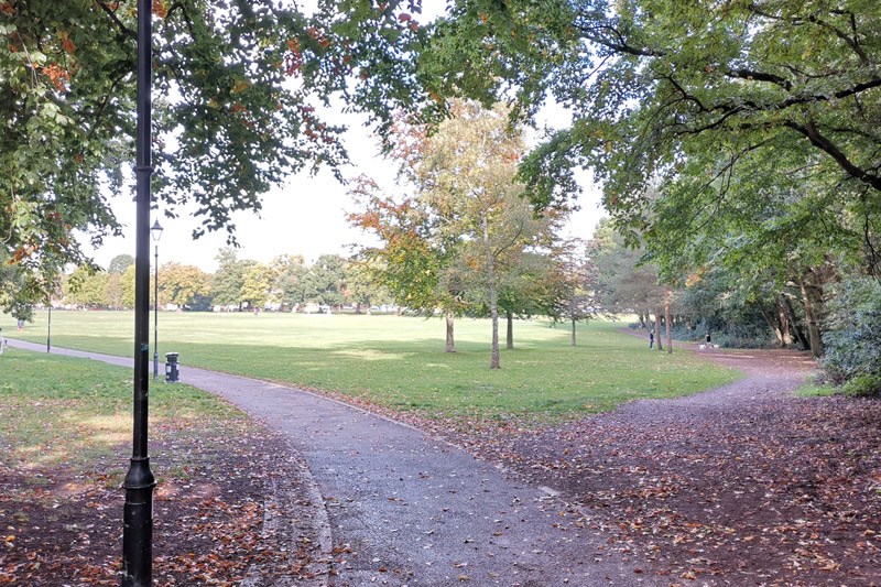 King George V Paths Through The Park