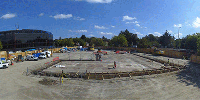 Farnborough Pools and Fitness timelapse camera
