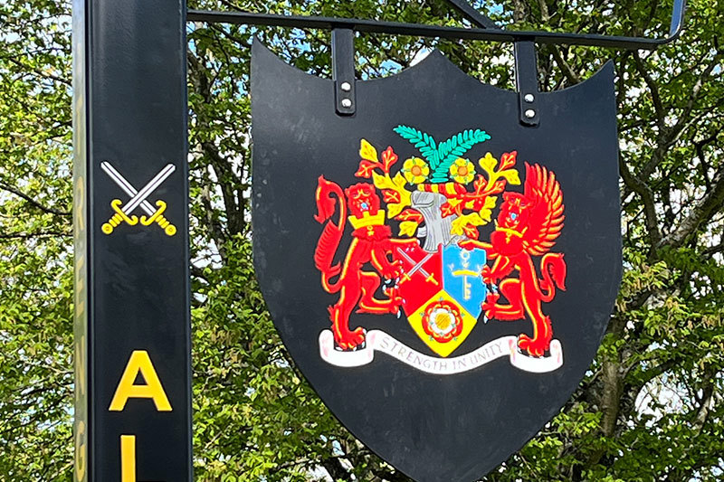 Close Up Of The Crest