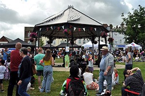 Bandstand at Victoria Day
