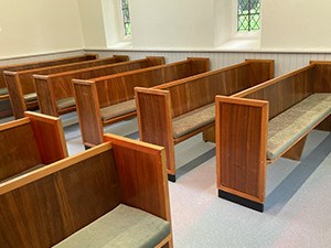 Chapel seating