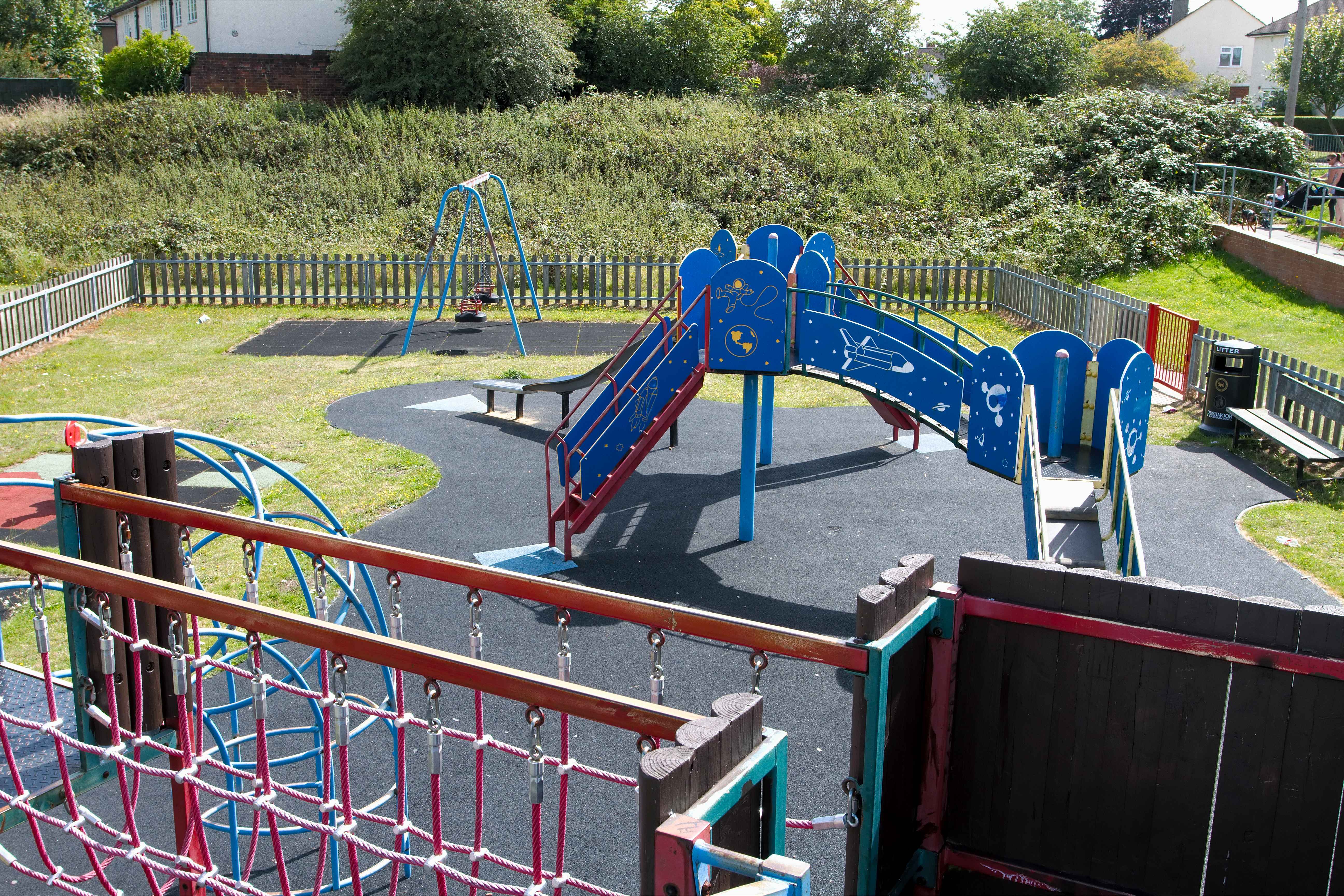 Prince Charles Crescent play equipment