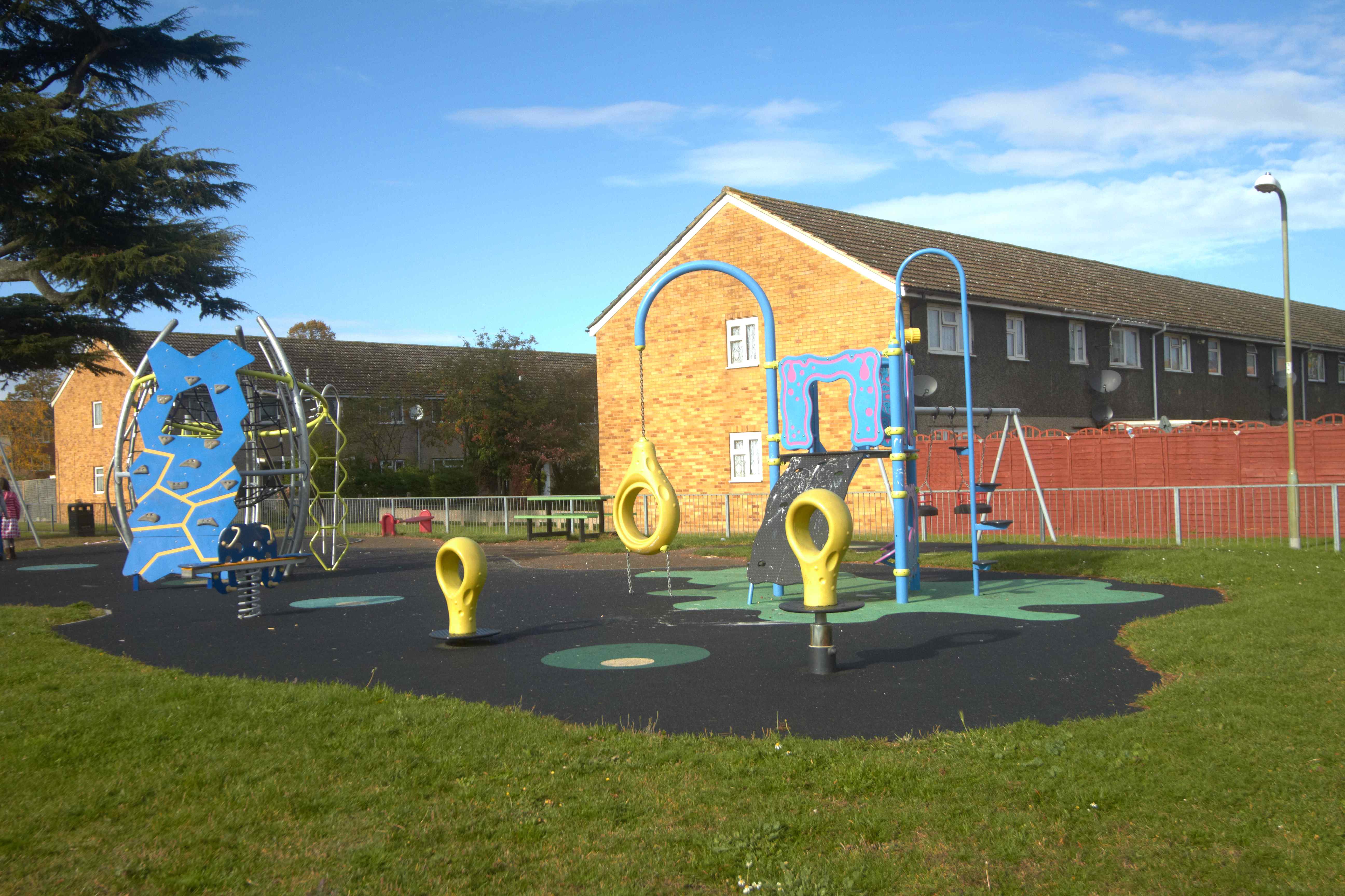 Fairfax Road play area Rushmoor Borough Council
