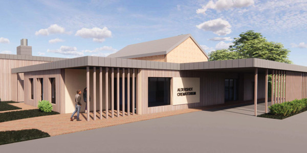 Front Of New Crematorium