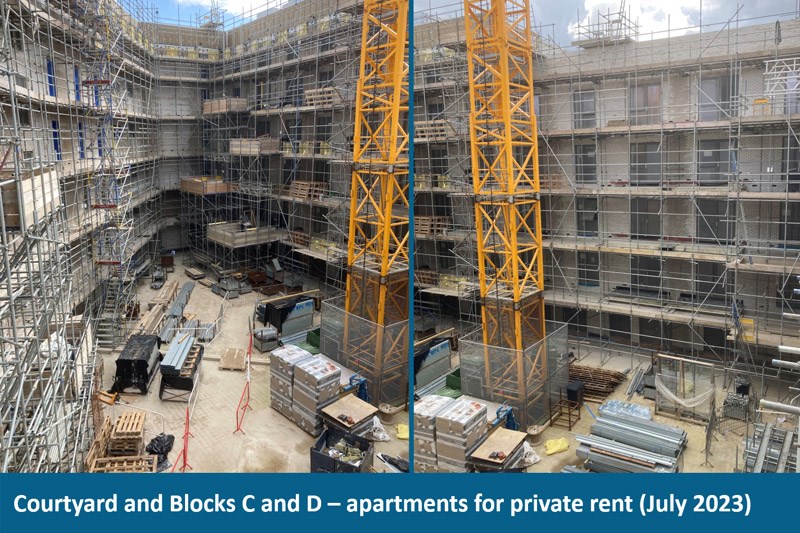 Courtyard And Blocks C And D Apartments For Private Rent (July 2023)