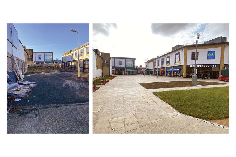 The Landng Before And After