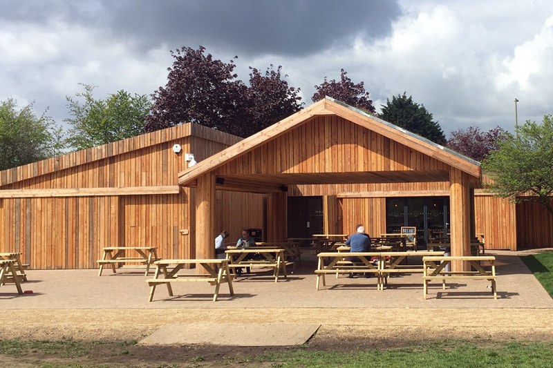 Visitor Centre's Outdoor Area At Southwood Country Park