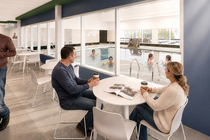 Cafe Looking Out Over The Learner Pool (1)
