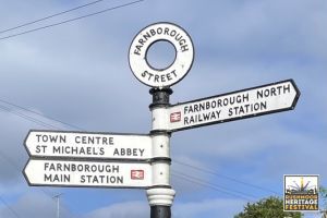 Street sign for Farnborough Street