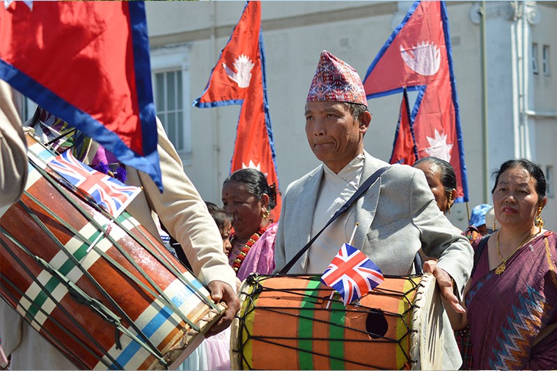 1st Naumati Baja Nepali Band Drummer