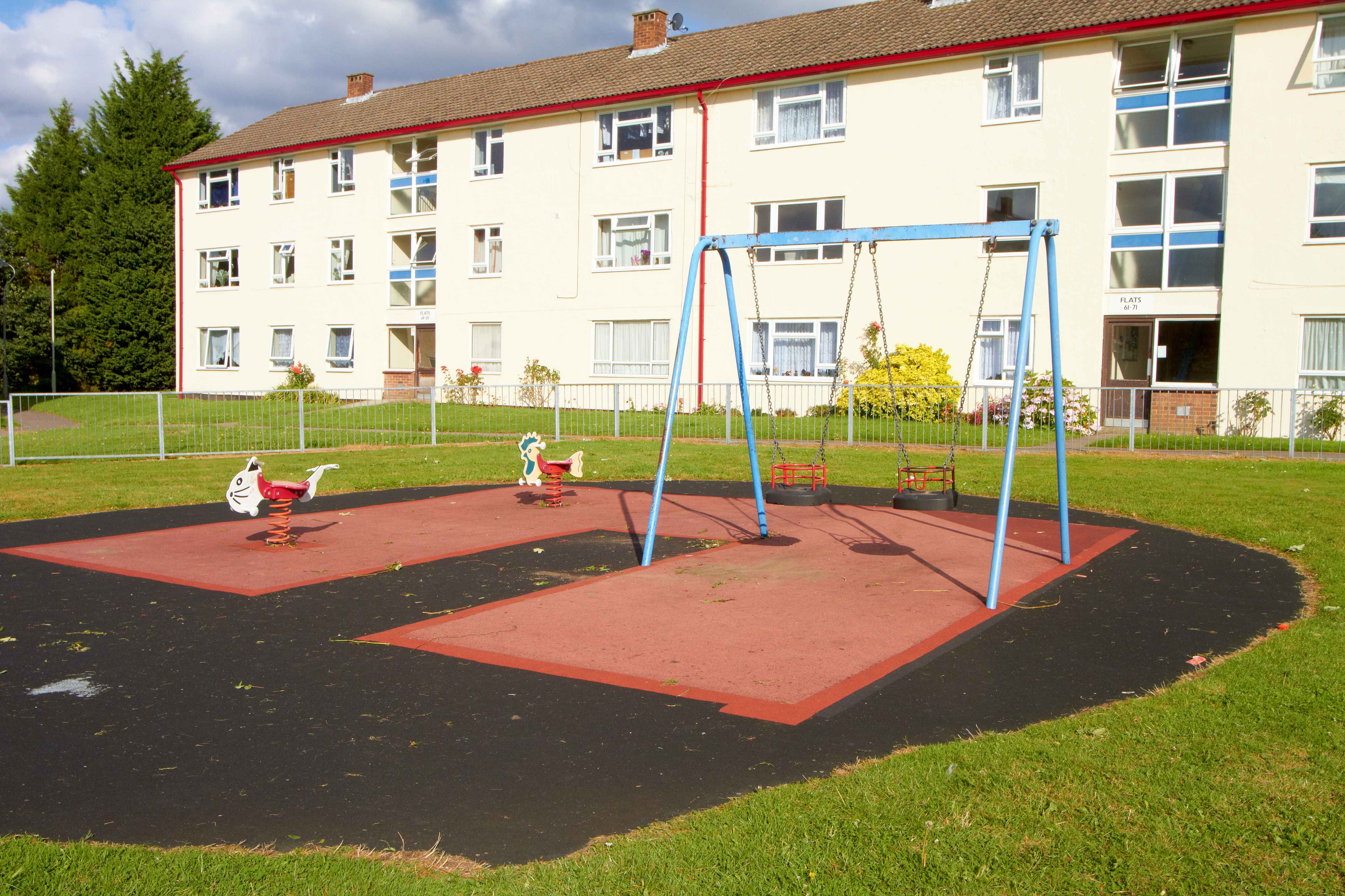 Montgomery Road play area Rushmoor Borough Council