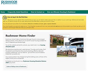 New Home Finder website