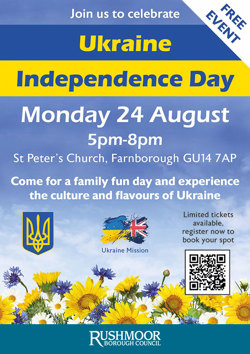 Ukraine Independence Day poster