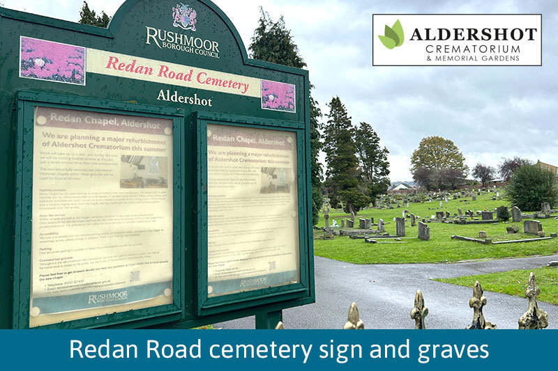 Redan Road Cemetery Sign And Graves