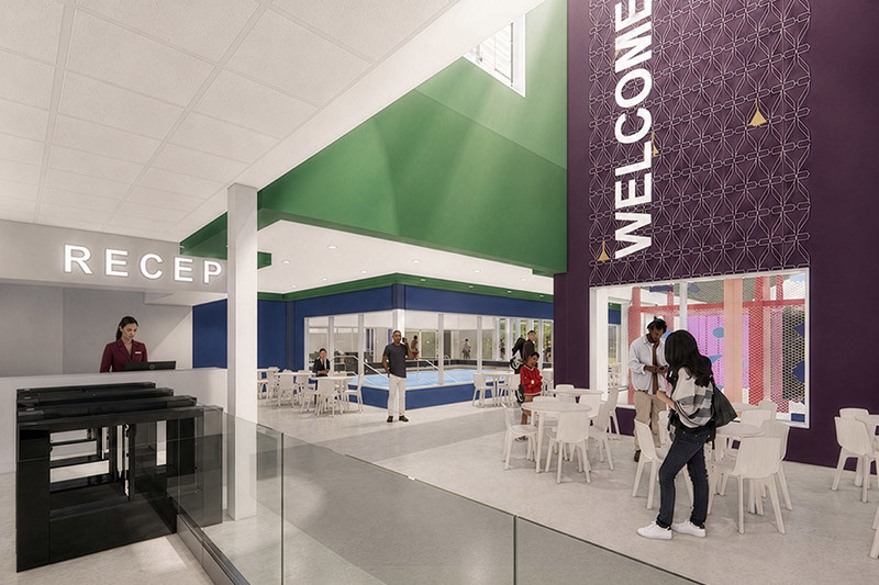 Main Entrance Reception Area