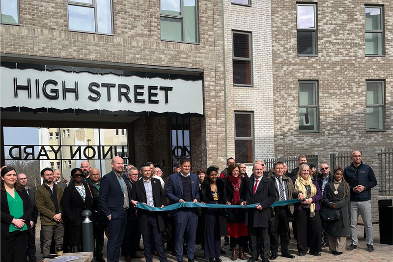Union Yard Ribbon Cutting