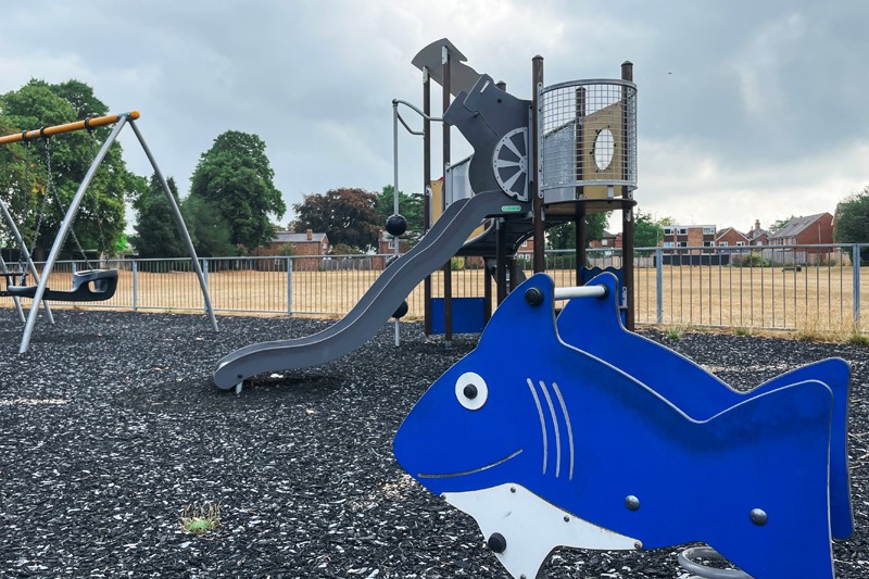 Slide At Osborne Road Playground (1)