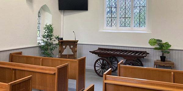 Redan Chapel Inside